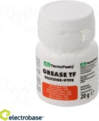 Grease; paste; Ingredients: PTFE,silicone; plastic