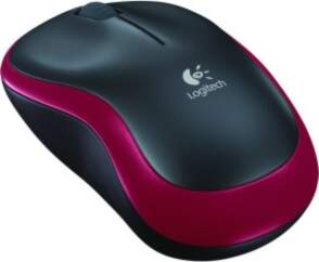 LOGITECH M185 Wireless Mouse - RED