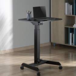 Maclean Laptop Table, Height Adjustable, for