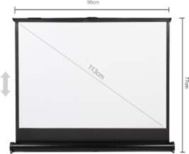 Maclean MC-961 Portable Projection Screen Compact