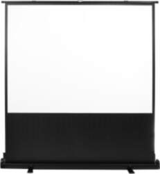 Maclean portable projection screen, compact, floor