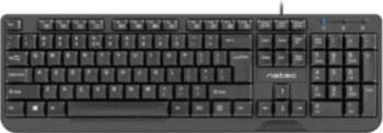 NATEC KEYBOARD TROUT SLIM USB, US