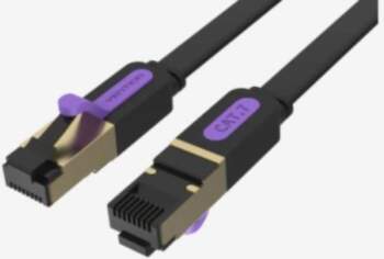 PATCH CABLE CAT.7 FLAT/10M BLACK