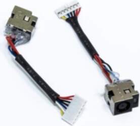 Power jack with cable, HP DV5-2000