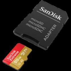 SANDISK Extreme microSDXC 512GB + SD