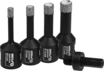 Set of diamond hole saws 6