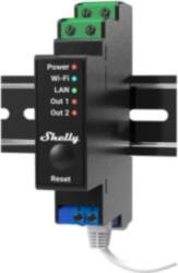Shelly Pro 2PM electrical relay Black