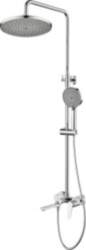 Shower system with mixing valve
