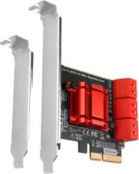 Six-channel SATA III PCI-Express controller with