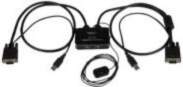 StarTech.com 2 Port USB VGA