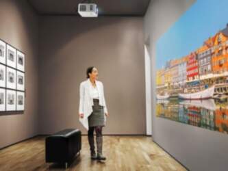 Viewsonic LSD400HD-ST data projector Standard throw