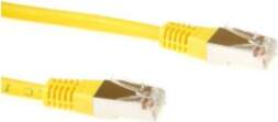 ACT Yellow 3 meter F/UTP CAT5E