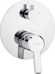 Concealed shower mixer with shower switch