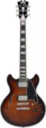 D`Angelico Premier Mini DC Brown Burst
