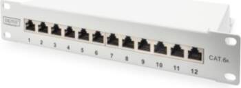 Digitus CAT 6A Patch Panel, shielded