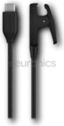 Garmin USB-C Clip Charging/Data Cable, melna