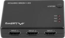 LANBERG Switch Video 3xHDMI + Micro-USB-Port