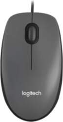 LOGITECH M100 Corded Mouse - BLACK