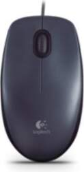 LOGITECH M90 Corded Mouse - GREY