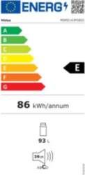 Midea Refrigerator | MDRD143FGE01 | Energy