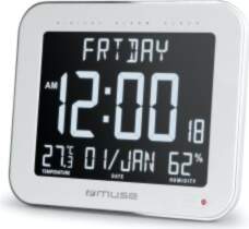 Muse | Wall Clock with Alarm