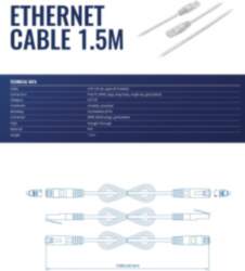 PATCH CABLE ETHERNET/1.5M PR2LA15B TELTONIKA