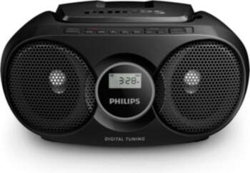 PHILIPS CD magnetola (melna)