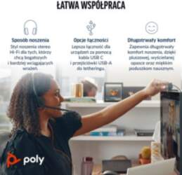 POLY Blackwire 3320 Stereo Microsoft Teams