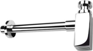 Square washbasin siphon