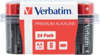 Verbatim ALKALINE BATTERY AA 24 PACK