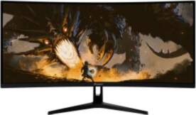 Arozzi Nova 34" Curved computer monitor