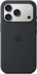 Black silicone case iPhone 17 Pro