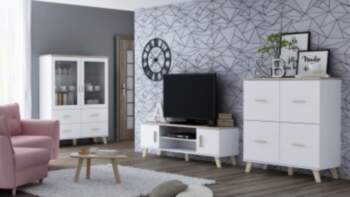 Cama sideboard LOTTA 110 4D white