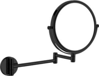 Cosmetic mirror on a movable arm