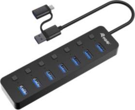 Equip 7-Port USB-A3.2-Hub->7xUSB-A 3.2