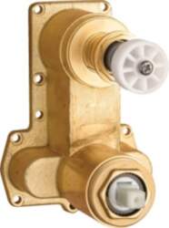 Flush-mounted mixer BOX body with spray