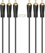 Hama Audio/Video Cable, 3 RCA -