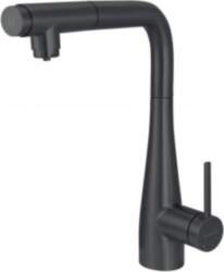Kitchen faucet with water filter connection