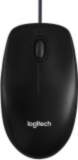 LOGITECH B100 Corded Mouse - BLACK