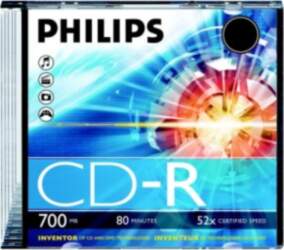 Philips CD-R 80 700MB slim case