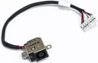 Power jack with cable, HP DV6-6000