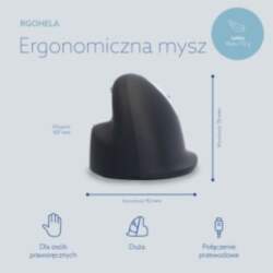 R-Go Tools Ergonomic mouse R-Go HE