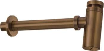 Round washbasin siphon