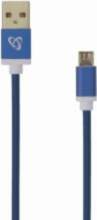 Sbox USB-10315BL USB->Micro USB M/M 1