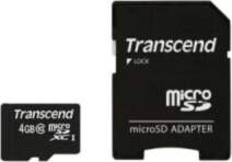 SD microSD Card 4GB Transcend SDHC