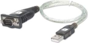 Techly USB to Serial Adapter Converter
