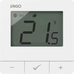Temperature reg., 230V, white, Internet, ZigBee