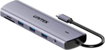 UNITEK D1113BGY01 interface hub 2 x