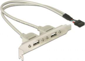 USB 2.0 Slotblende, 10 Pin