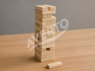 Koka tornis Jenga